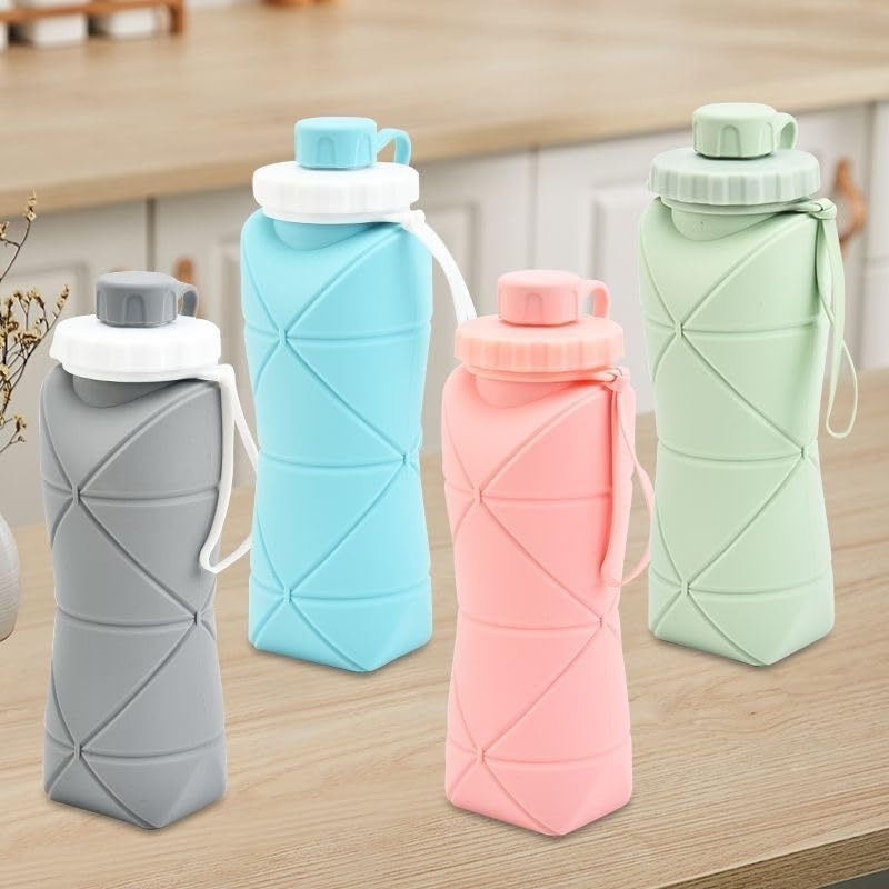 FlexiBottle – Collapsible Silicone Travel Bottle