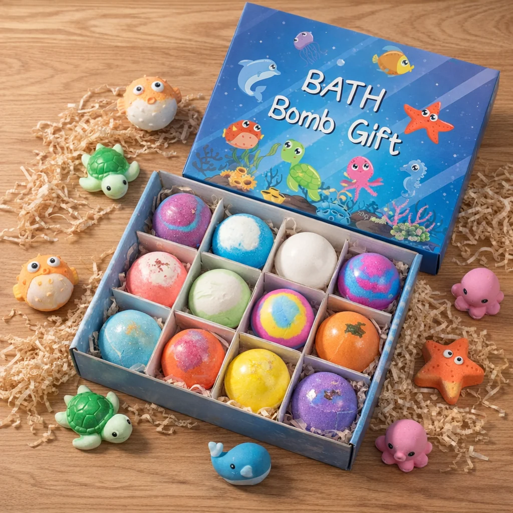 Bath Bomb Gift Set 12 pieces