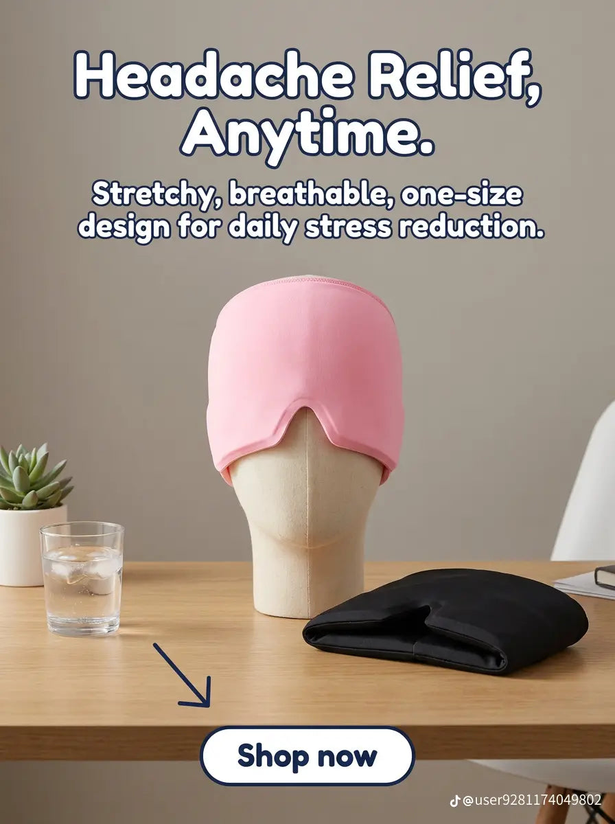 Migraine Relief Cap Hot & Cold Gel Migraine Relief Cap