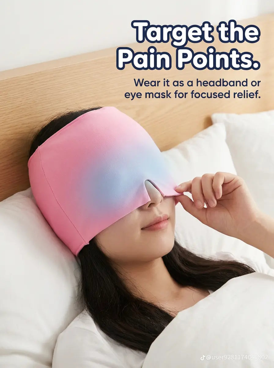 Migraine Relief Cap Hot & Cold Gel Migraine Relief Cap